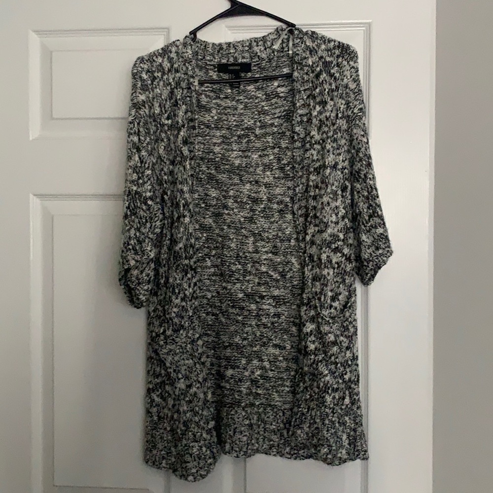 Oversized boho knit cardigan